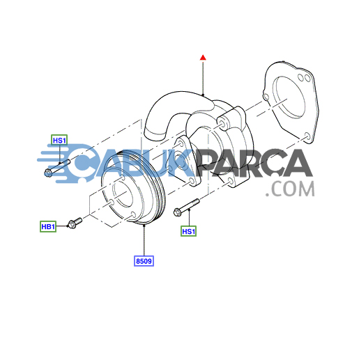 ME96BX 8591 A2B ford ka devirdaim